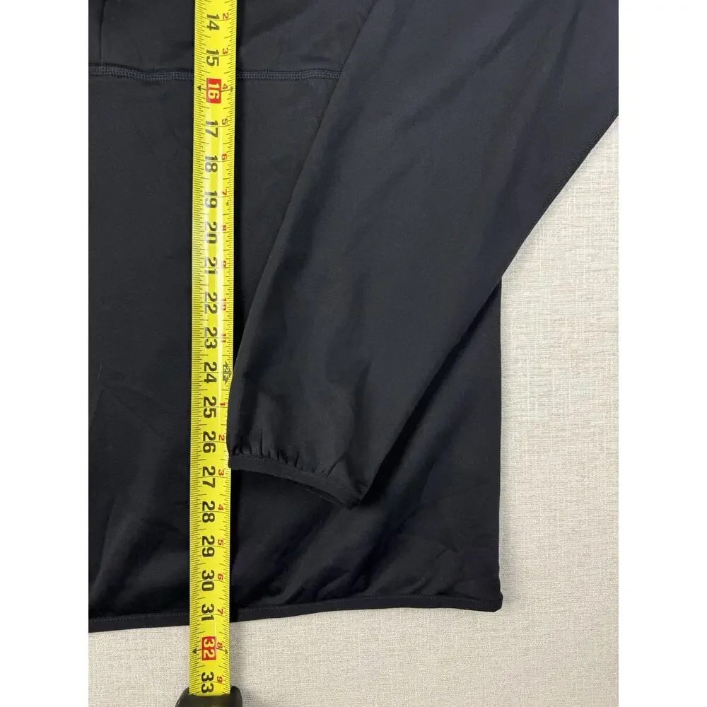 The North Face Men’s XXL Black 1/4 Zip Pullover Stretch Jacket FlashDry
